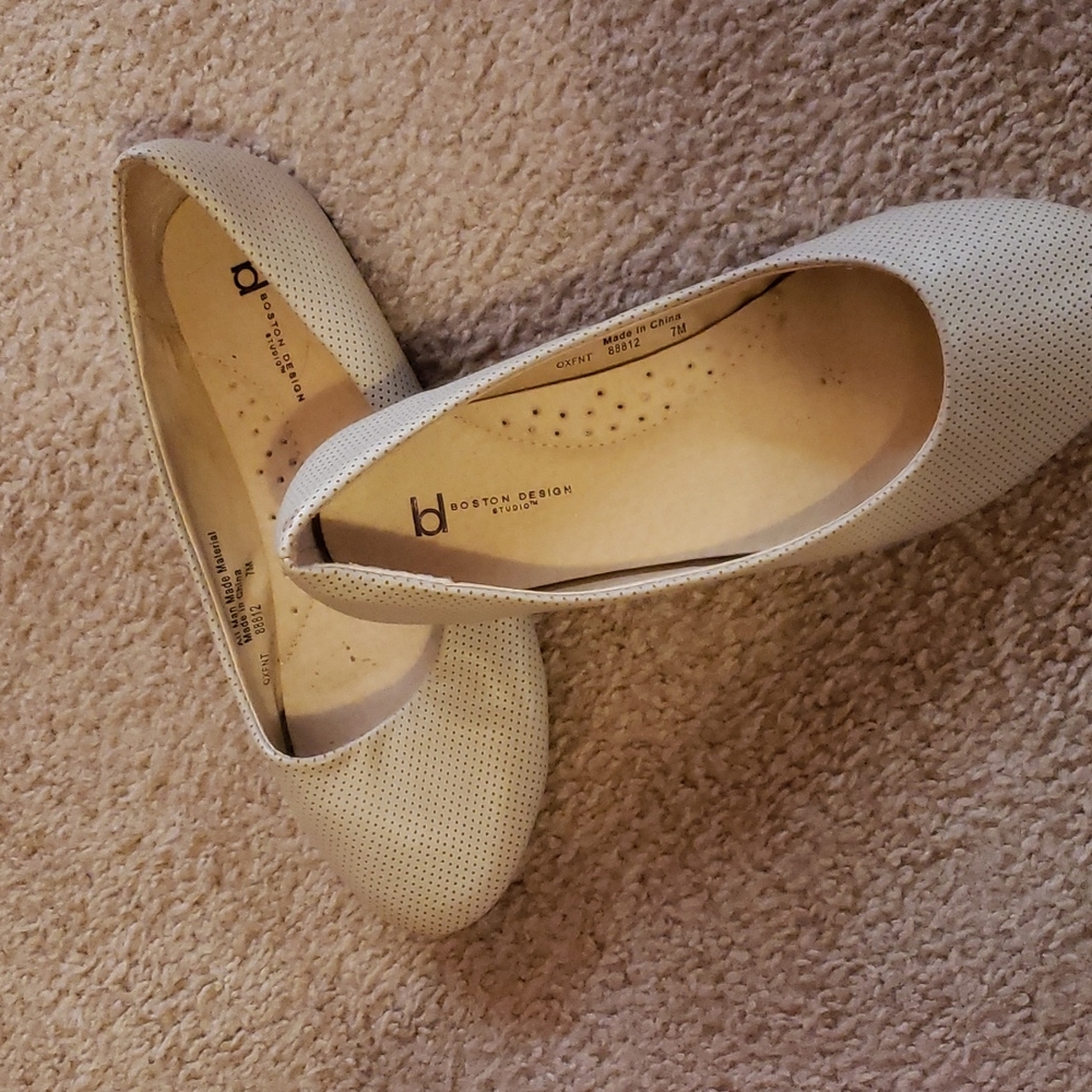 Taupe flats